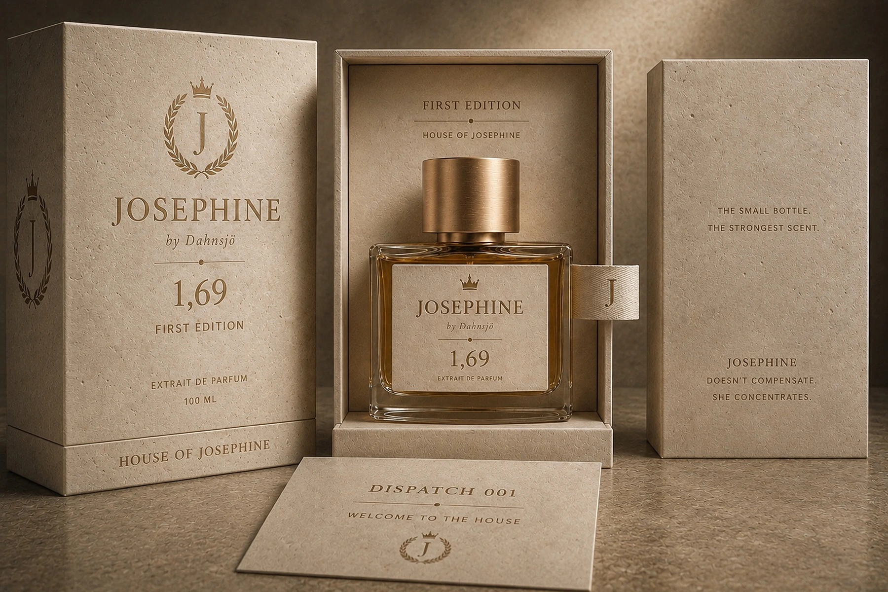 JOSÉPHINE by Dahnsjö 1,69 First Edition presentation